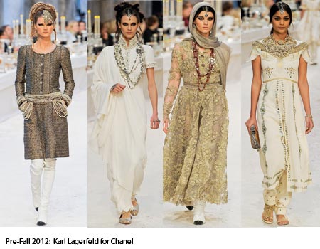 CHANEL PRE FALL 2012 PARIS-BOMBAY: INDIAN INSPIRED