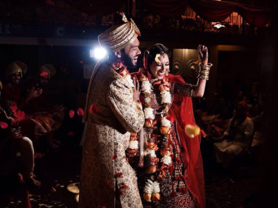 Padmavati Red and gold indian wedding