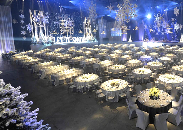 Winter wedding design